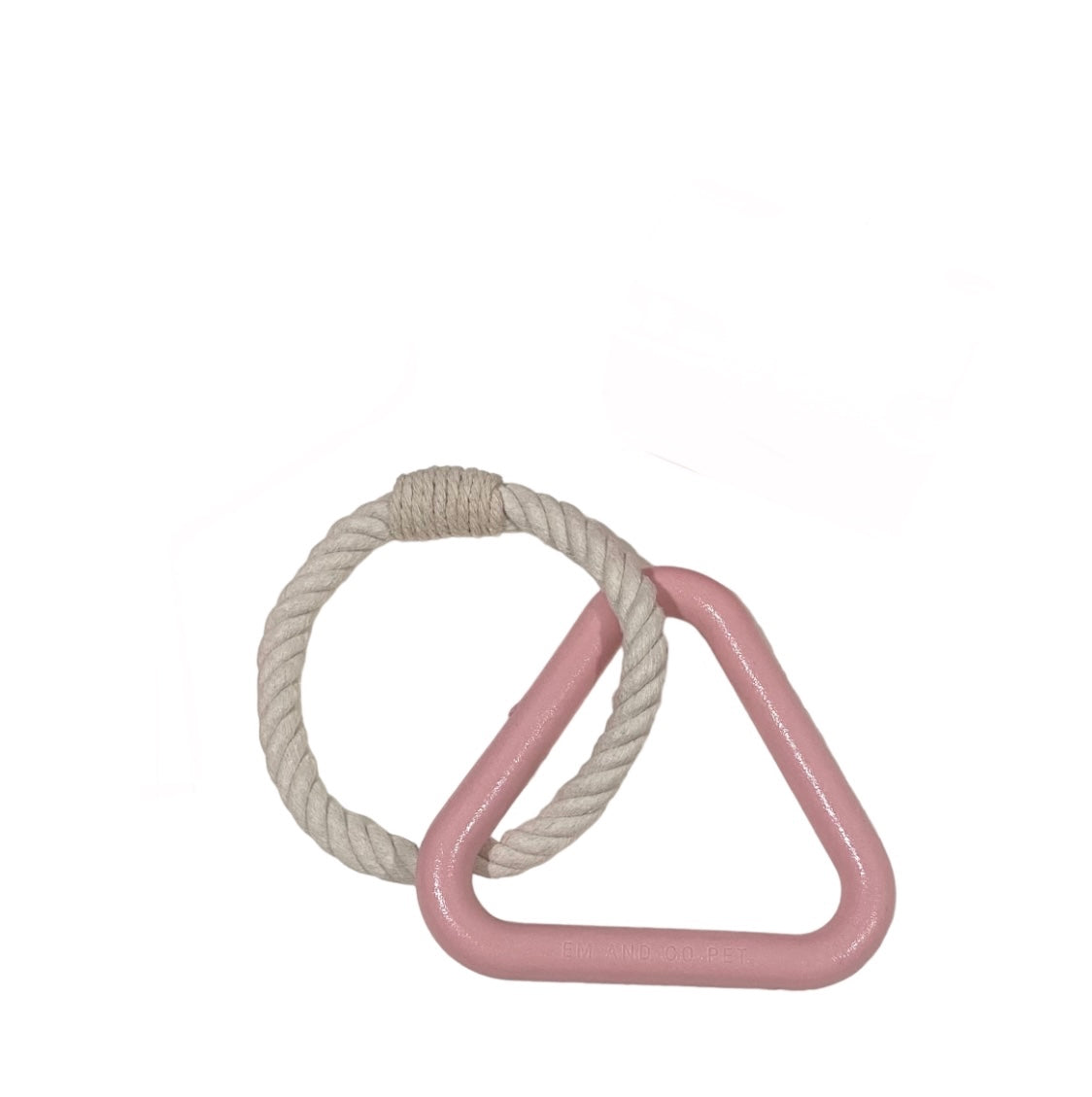 Oliver Triangle & Rope Pet Toy