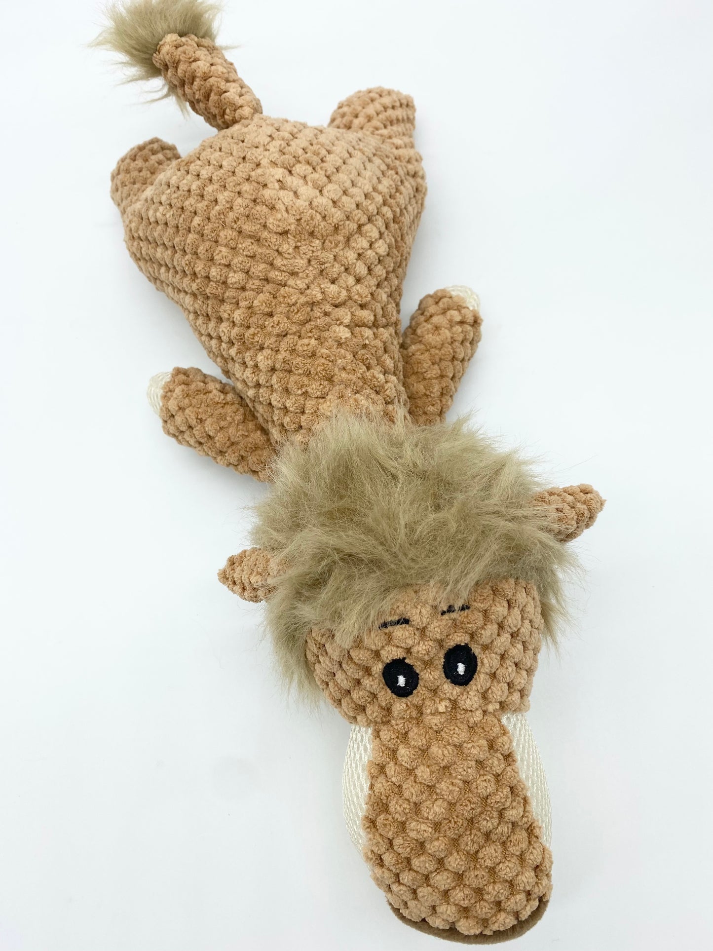 Larry Lion Squeaky Pet Toy