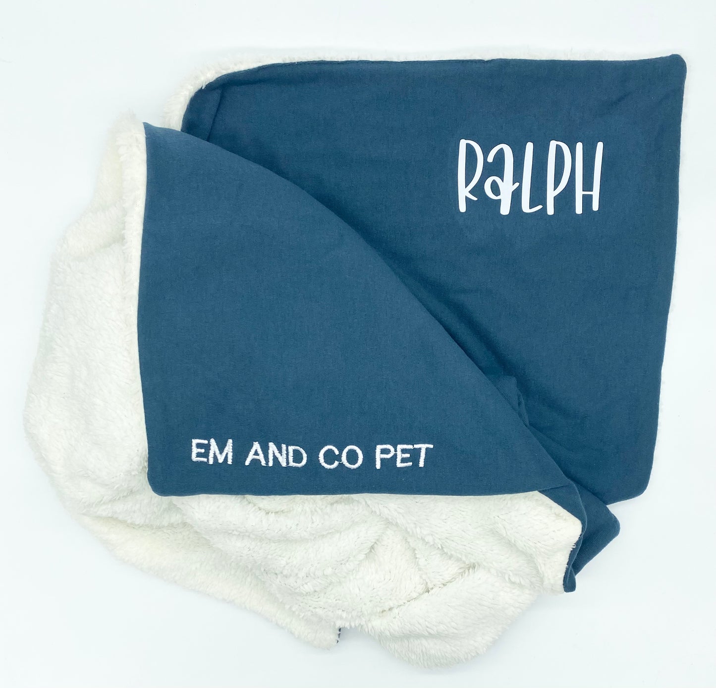 Gigi Teal Pet Blanket